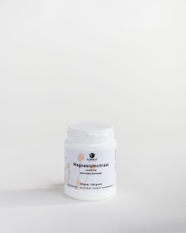 Magnesiumcitraat hond/kat