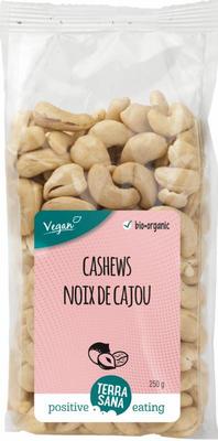 Terrasana Cashewnoten ongeroosterd zonder zout bio