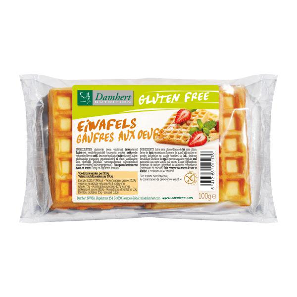 Eiwafels glutenvrij