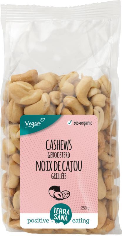Cashewnoten roasted zonder zout bio