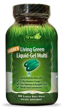 Living green liquid gel multi for men