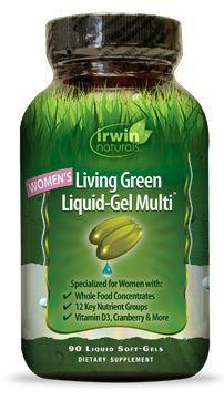 Living green liquid gel multi for women