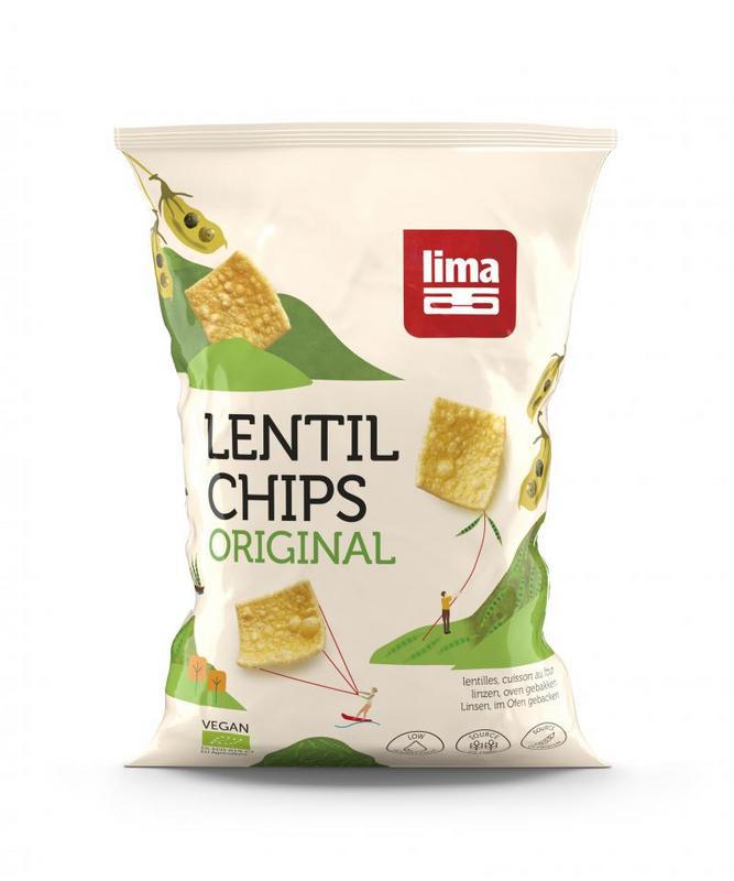 Lentil linzen chips original bio