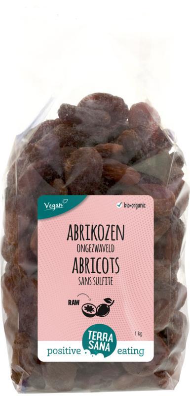 RAW abrikozen ongezwaveld bio