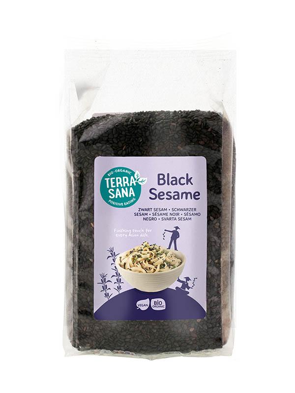 Sesamzaad zwart ongepeld bio