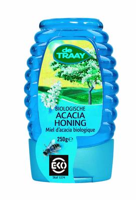 Traay Acaciahoning knijpfles bio