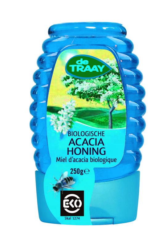 Acaciahoning knijpfles bio