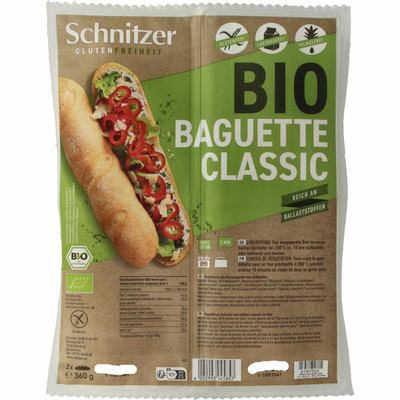 Schnitzer Baguette classic glutenvrij bio Schnitzer Baguette classic glutenvrij bio