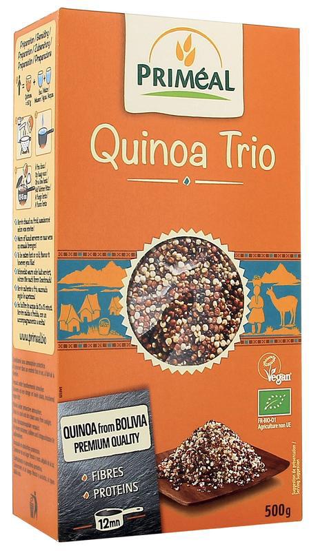 Quinoa trio white red black bio