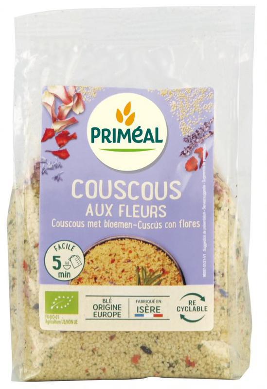 Couscous met bloemen bio
