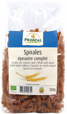 Primeal Spelt fusilli spiralen volkoren bio