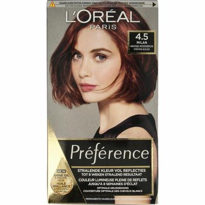 Preference 4.5 Milan mahonie midden bruin