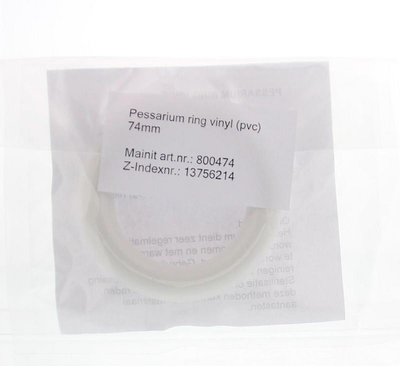 Pessarium ring vinyl (PVC) 74mm