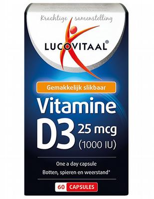 Lucovitaal Vitamine D3 25mcg