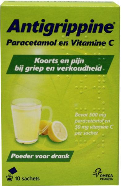 Paracetamol en vitamine C poeder