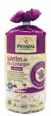 Primeal Rice cakes camargue with sesam bio
