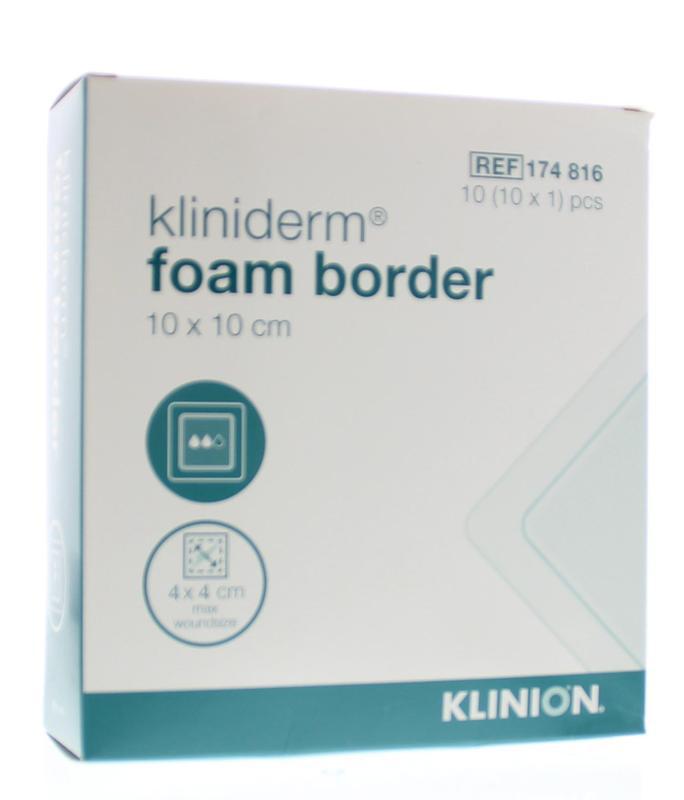 Foam silicone border 10 x 10cm
