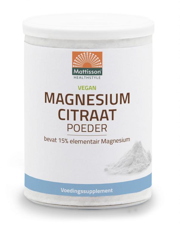 Magnesium citraat poeder 15%