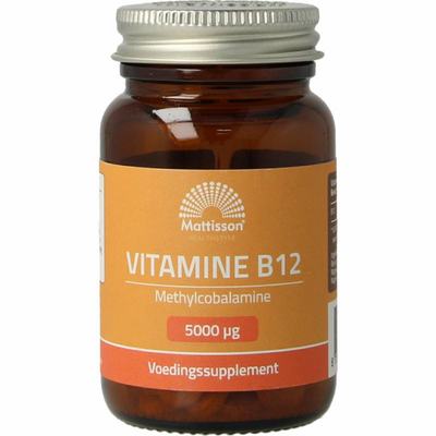 Mattisson Vitamine B12 methylcobalamine 5000mcg Mattisson Vitamine B12 methylcobalamine 5000mcg