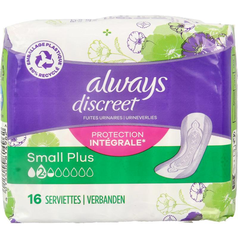 Discreet small plus