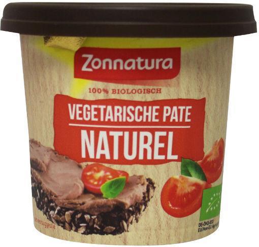 pate vegetarisch naturel zon 125g