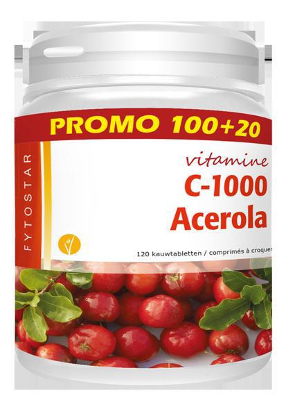 Acerola vitamine C 1000