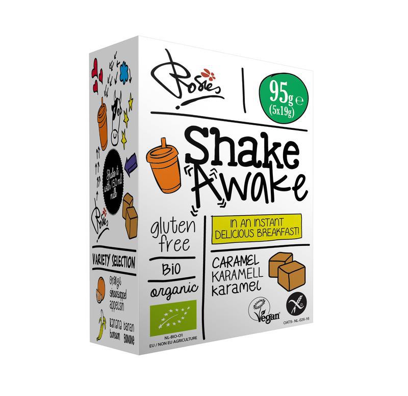 Shake awake caramel 19 gram bio