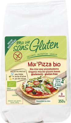 Ma Vie Sans Mix voor pizzabodems glutenvrij bio