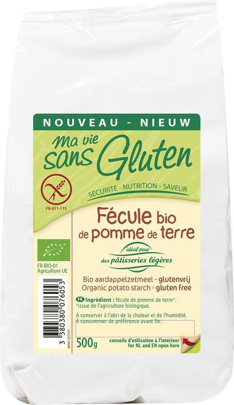 Aardappelzetmeel glutenvrij bio
