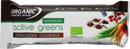 Bar active greens covered probiotica bio