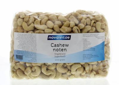 Nova Vitae Cashewnoten ongebrand raw Nova Vitae Cashewnoten ongebrand raw
