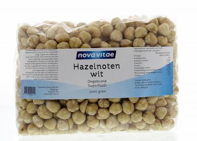 Nova Vitae Hazelnoten wit ongebrand raw