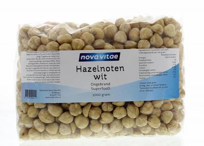 Nova Vitae Hazelnoten wit ongebrand raw Nova Vitae Hazelnoten wit ongebrand raw