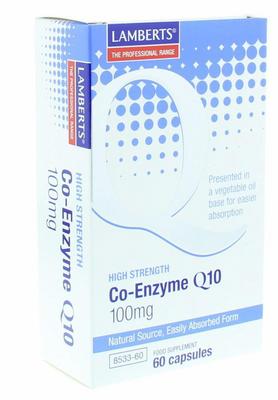 Lamberts Co enzym Q10 100mg