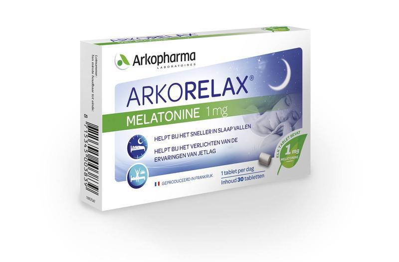 melatonine 1mg arkorelax 30tab