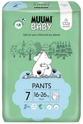 Muumi Baby Ecologische luierbroekjes maat 7 XL 16-26kg