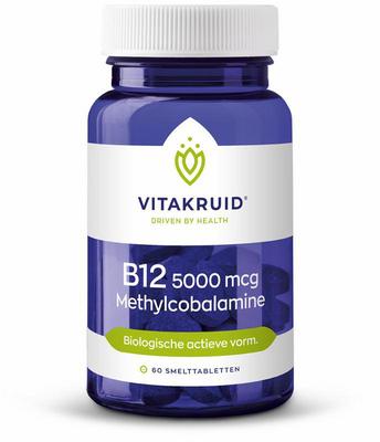 Vitakruid Vitakruid B12 5000 mcg Actief Methylcobalamine