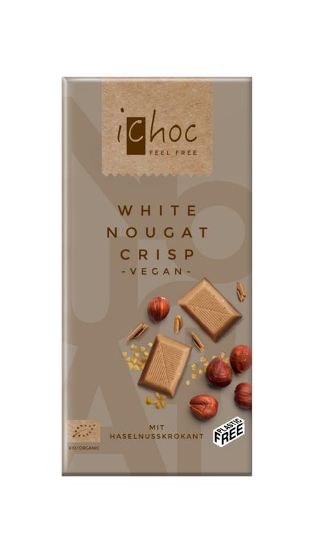 White nougat crisp vegan bio