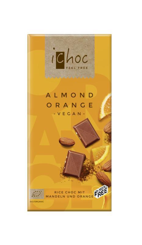 Almond orange vegan bio