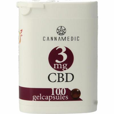Cannamedic CBD Capsules 3mg