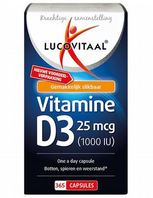 Lucovitaal Vitamine D3 25mcg