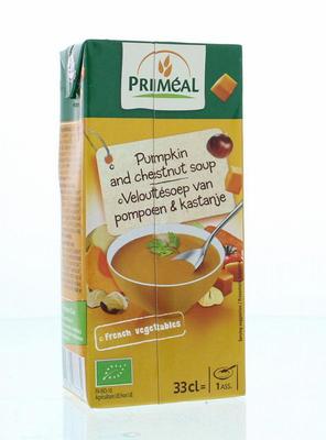 Primeal Veloute gebonden soep pompoen kastanje bio