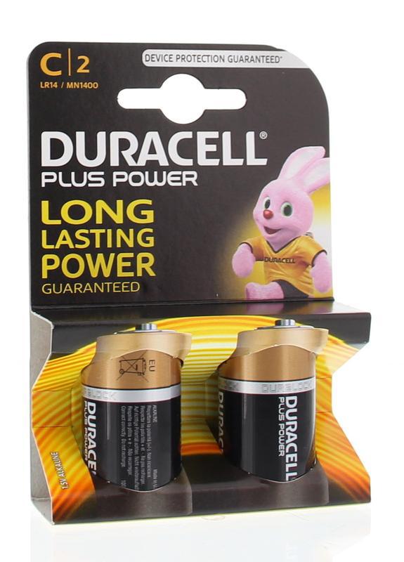 duracell plus power c - 2st