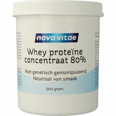 Nova Vitae Whey proteine concentraat 80% Nova Vitae Whey proteine concentraat 80%