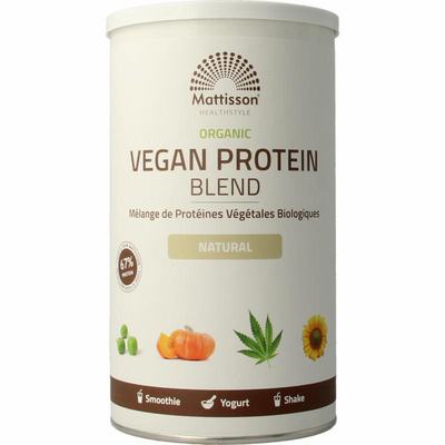 Mattisson Organic vegan protein blend 67% bio Mattisson Organic vegan protein blend 67% bio