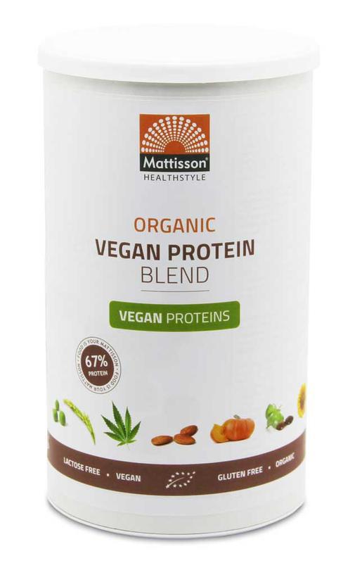 Organic vegan protein blend 67% bio