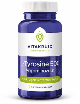 Vitakruid Vitakruid L-Tyrosine 500mg uit fermentatie