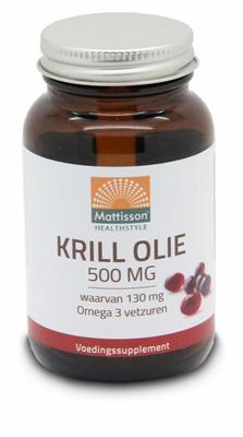 Mattisson Krill olie omega 3 500mg