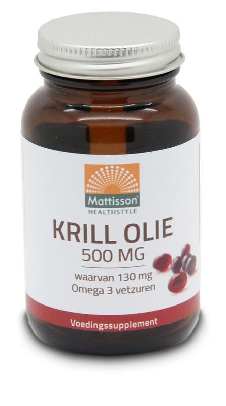 Krill olie omega 3 500mg