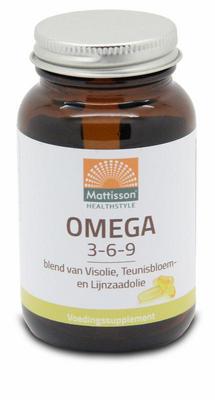 Mattisson Omega 3 6 9 vis teunisbloem lijnzaad